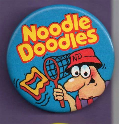 Noodle Doodles Noodle Doodle, 70s Nostalgia, 1980s Childhood, Pin And Patches, Vintage ...