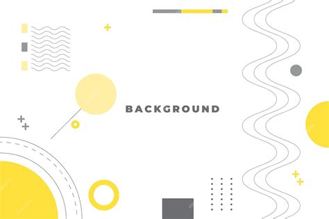 Premium Vector | Minimalist geometric flat abstract background