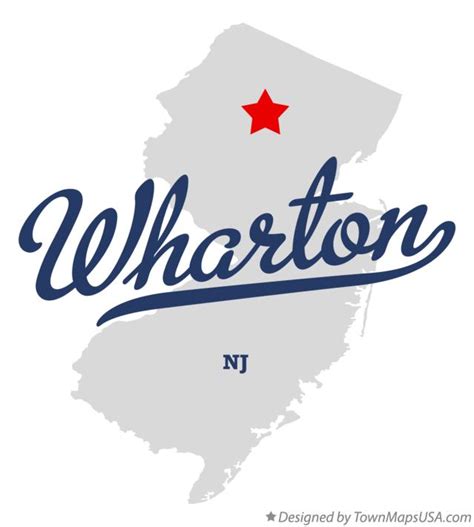 Map of Wharton, NJ, New Jersey