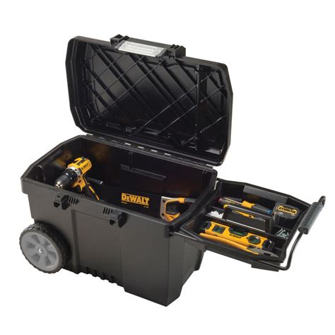 DEWALT Portable Tool Box,88lb.,16-3/8in.H,Blac DWST33090 - Walmart.com - Walmart.com