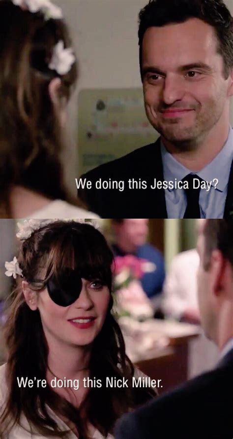 Nick and Jess - New Girl | New girl memes, New girl tv show, New girl quotes