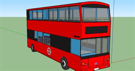 Unorm's London Bus Blog: My SketchUp models