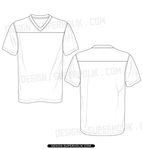 Football Jersey Vector Template