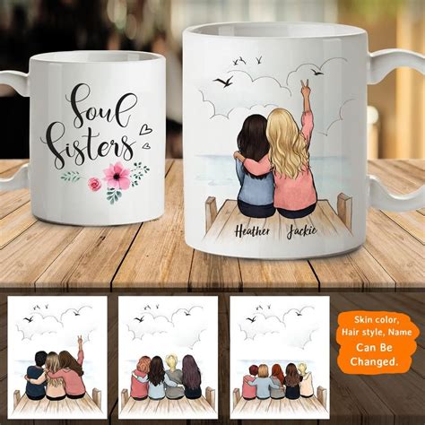 Personalized best friend birthday gifts Coffee Mug - Wooden Dock - 2272 | Personalized best ...