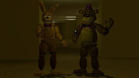 Fredbear and Spring-Bonnie by CAcartoonfan on DeviantArt