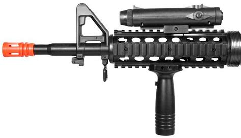 Wells M16A4 Style Spring Airsoft Rifle w/ Accessories | Airsoft Station