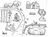 Free Coloring Pages Farming sketch template