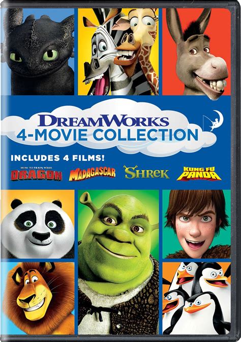 How to Train Your Dragon/Madagascar/Shrek/Kung Fu Panda [DVD]