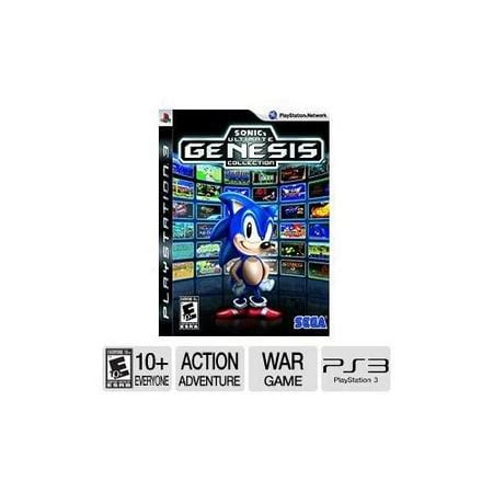 Sega Sonic's Ultimate Genesis Collection Video Game - PlayStation 3/PS3, ESRB: E - Walmart.com