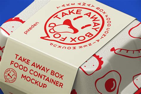 Food Psd Take Away Box Mockup | Psd Mock Up Templates | Pixeden