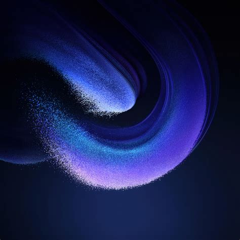 Xiaomi Pad Wallpaper 4K, Stock, Purple abstract