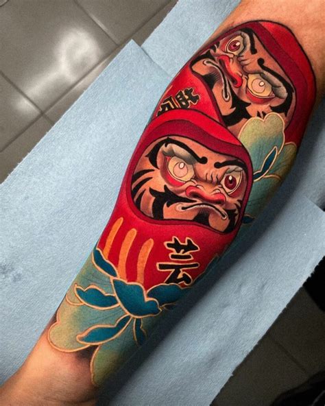 AMAZING DARUMA DOLL TATTOOS DESIGNS & MEANINGS - UPDATED FOR 2024