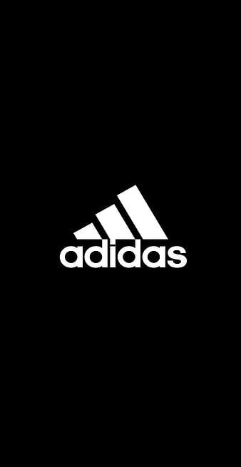 Adidas Logo Black Background