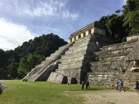 Palenque, one of the best preserved examples of Mayan architecture in ...