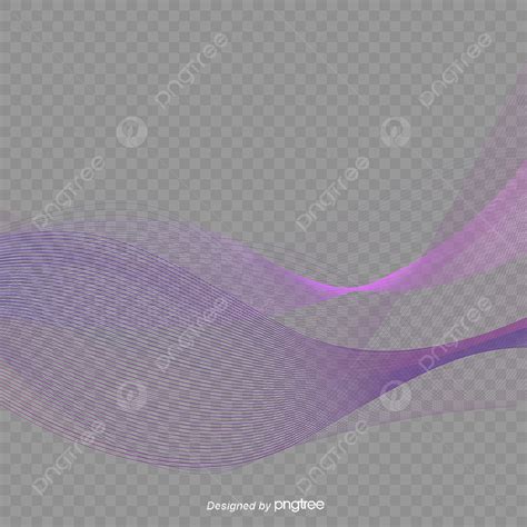 Purple Gift Ribbon Vector PNG Images, Vector Purple Ribbon Background ...