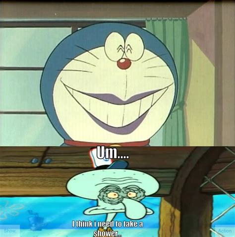 Spongebob/Doraemon Meme # 2 by CartoonAnimes4Ever on DeviantArt