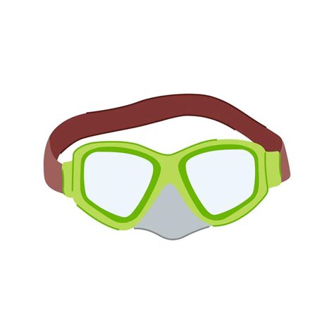 sport pool goggles cartoon vector illustration 23247550 Vector Art at Vecteezy