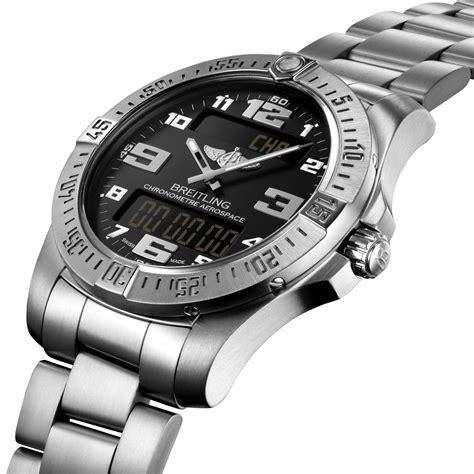 Aerospace EVO Titanium - Black E79363101B1E1 | Breitling US