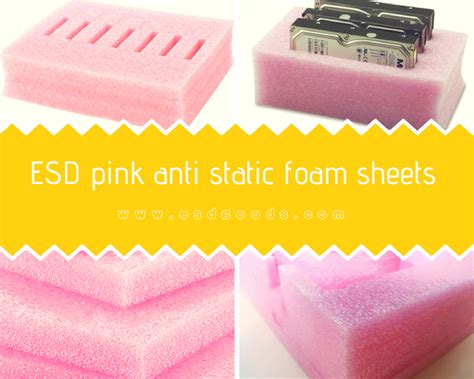 ESD Pink Anti Static Foam Sheets|ESD Safe Foam| Where to Buy