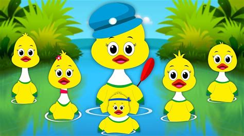 Nursery Rhyme Street | Six Little Ducks Song + More Fun Rhymes and Kids ...