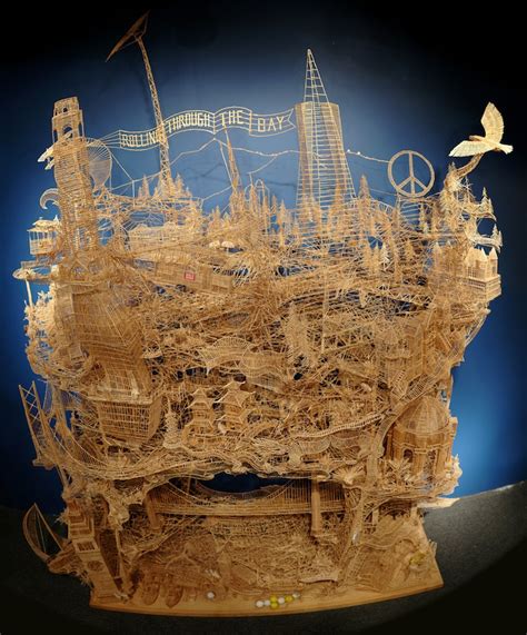 Mind-Blowing Toothpick Sculptures