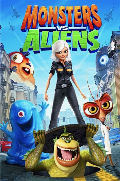 Monsters vs. Aliens (2009) | Monsters vs aliens, Animated movies, Monsters vs aliens movie