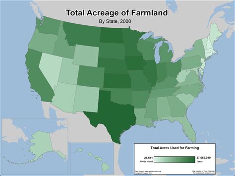 Us Farmland Map