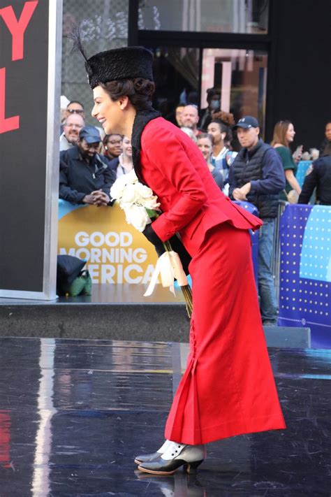 LEA MICHELE and Cast of Funny Girl Perform on Good Morning America in New York 10/07/2022 ...