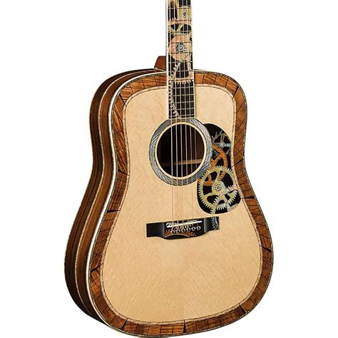 Martin Limited Edition D-200 Deluxe Acoustic Guitar Natural | Music123