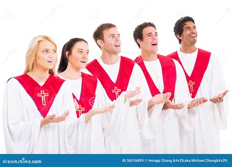 Church choir singing stock image. Image of diversity - 36516895