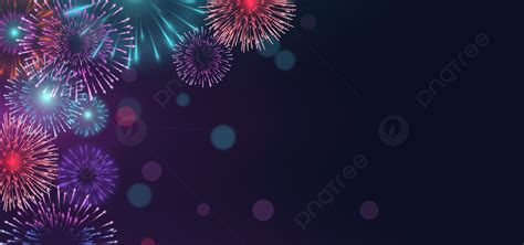 Happy New Year Fireworks Party Background, Desktop Wallpaper, Pc ...