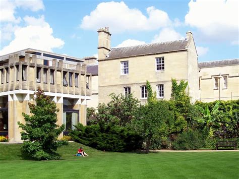 Balliol College Oxford University Quadrant Garden Editorial Photography ...