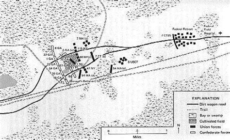 Battle Of Olustee Map