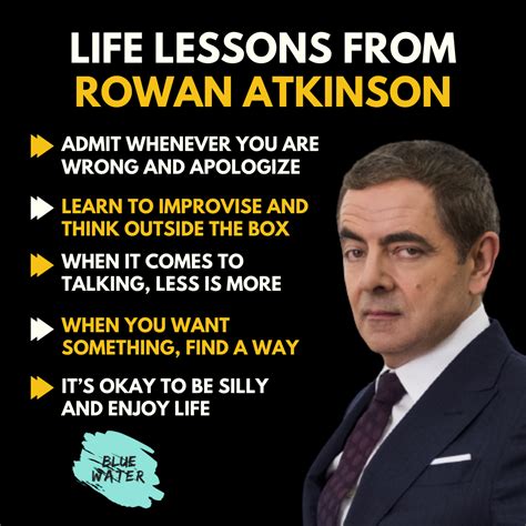 WHEN IT COMES TO TALKING, LESS IS MORE - ROWAN ATKINSON