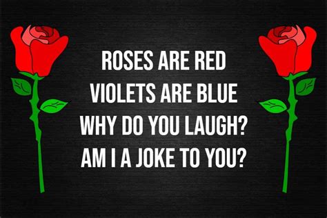 Roses are red Violets are blue Jokes and Poems