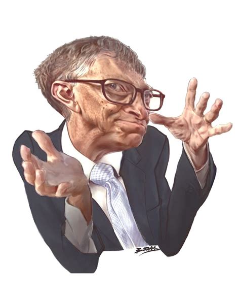 Bill Gates dessin caricature Bill Gates, Caricatures, Portrait, Okay ...