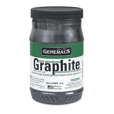 General's Powdered Graphite - BLICK art materials