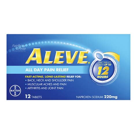 Aleve Pain Relief Tablets | NTUC FairPrice