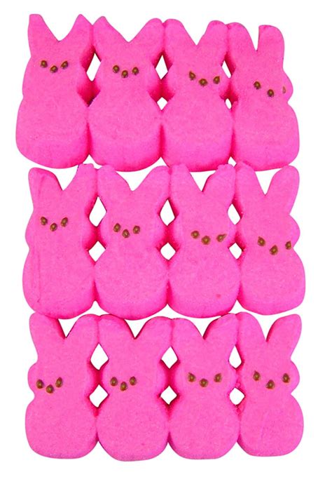 Peeps Marshmallow Pink Bunny, Pack of 3 - Walmart.com