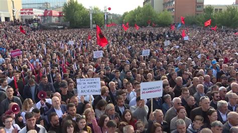 Thousands Protest In Kosovo Over Possible Serbia Land Swap