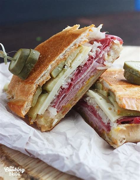 Cuban Reuben Sandwich | The Cooking Bride