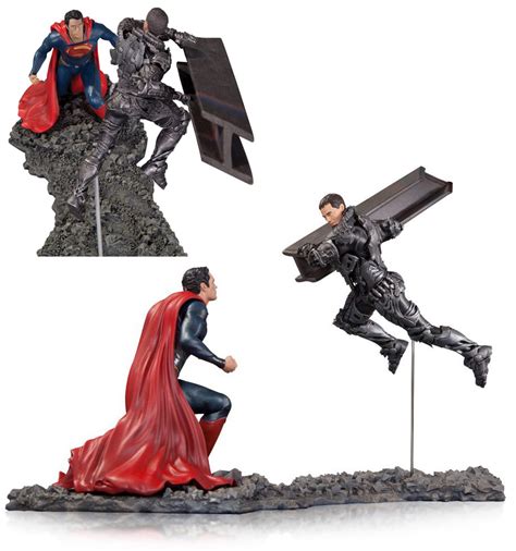 Superman Man of Steel Movie Superman vs. Zod Statue