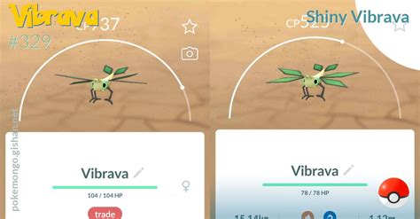 Shiny Vibrava - Pokemon Go