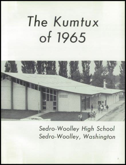 Explore 1965 Sedro Woolley High School Yearbook, Sedro Woolley WA - Classmates