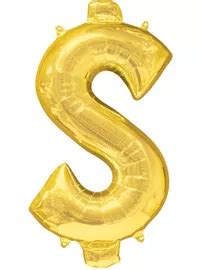 Giant Gold Letter Balloons - Party City