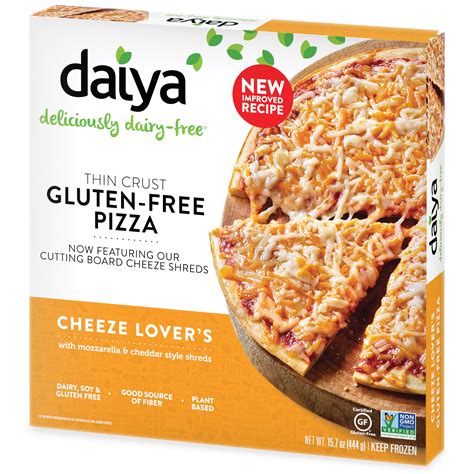 Daiya Dairy Free Gluten Free Cheese Lover's Vegan Pizza, 15.7 oz ...