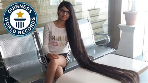 Nilanshi Patel: India's Rapunzel - Guinness World Records - YouTube