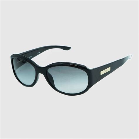 Dior Christian DIOR CELEBRITIES 2 Oval Black Sunglasses Vintage | Grailed