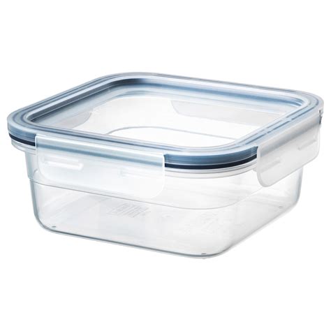 IKEA 365+ food container with lid, square/plastic, 750 ml (25 oz) - IKEA