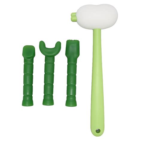 Radish Hammer Therapy Massage Tool Fatigue Relief Green for Shoulder ...